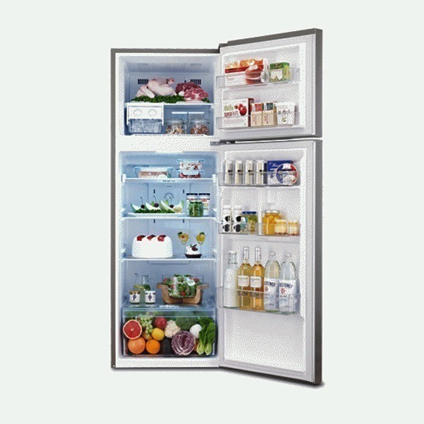 LG 272L NON FROST DOUBLE DOOR TOP MOUNT FREEZER R600 GAS REF 272 SLCL - Image 3