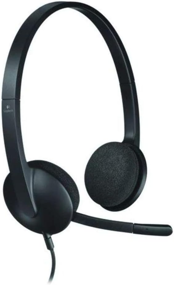 Logitech H340 Corded USB Headset | Comfortable & Clear Audio for EMEA | Black - Image 3