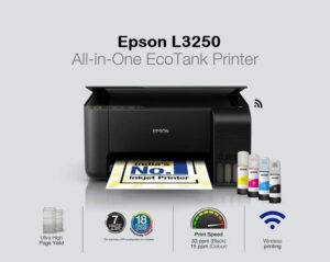 EPSON ECOTANK L3250 ALL IN ONE WIRELESS PRINTER