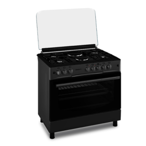 MAXI 6090 Black Gas Electrical Burner