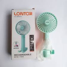 LONTOR CTL-MF012-4 Mini Fan | 3.7V 1500mAh | 4-Hour Duration - Image 2