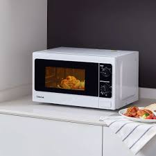Toshiba Microwave Oven MM20P(WH) - 20L, Solo, 800W, Defrost, 5 Power Levels, Easy Clean, White - Image 3