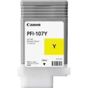 Canon PFI-107 Yellow Ink Cartridge