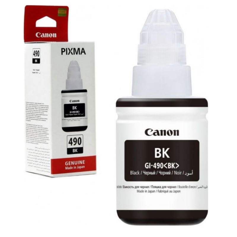 Canon B2C Consumables Ink Bottle GI 490 BK