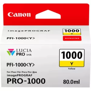 INK CARTRIDGE CANON PFI-1000 Y