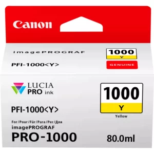 INK CARTRIDGE CANON PFI-1000 Y