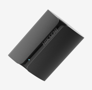 Hikvision T300S 1TB External SSD, High-Speed USB 3.1 Interface, USB-C Connectivity, Drop Shock & Dust Resistant, Compact & Portable Design, Windows, MacOS, And Linux, Compatible, Black | HS-ESSD-T300S