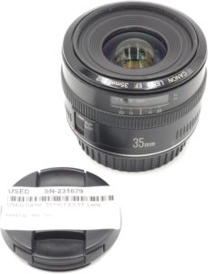 CANON LENS EF 35MM STM MICRO F/2 