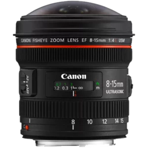 CANON LENS EF 8-15MM F/4L FISHEYE USM