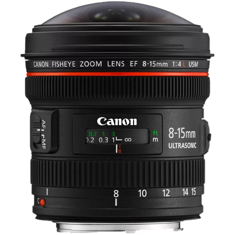 CANON LENS EF 8-15MM F/4L FISHEYE USM