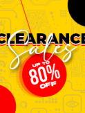 CLEARANCE SALES - OFFER ICON